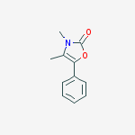 2(3H)-Oxazolone, 3,4-dimethyl-5-phenyl-