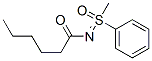 S-Methyl-N-(1-oxohexyl)-S-phenylsulfoximide