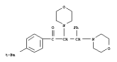 1-(4-tert-butylphenyl)-2,3-di(morpholin-4-yl)-3-phenylpropan-1-one