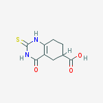 4-oxo-2-sulfanylidene-5,6,7,8-tetrahydro-1h-quinazoline-6-carboxylic Acid