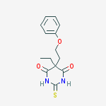 5-ethyl-5-(2-phenoxyethyl)-2-sulfanylidene-1,3-diazinane-4,6-dione