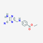ETHYL 4-[(5-AMINO-6-CYANO-PYRAZIN-2-YL)METHYLAMINO]BENZOATE