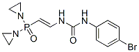 1-[2-[Bis(1-aziridinyl)phosphinyl]vinyl]-3-(p-bromophenyl)urea