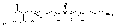 (3E,5R,6R,7E)-1-[(2R)-6-Hydroxy-2,8-dimethyl-2H-1-benzopyran-2-yl]-4,8,12-trimethyl-3,7,11-tridecatriene-5,6-diol