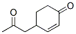 4-(2-Oxopropyl)-2-cyclohexen-1-one