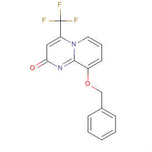 2H-Pyrido[1,2-a]pyrimidin-2-one, 9-(phenylmethoxy)-4-(trifluoromethyl)-