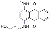 1-[(3-hydroxypropyl)amino]-4-(methylamino)anthraquinone