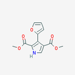 1H-Pyrrole-2,4-dicarboxylic acid, 3-(2-furanyl)-, dimethyl ester
