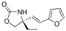 2-OXAZOLIDINONE,4-ETHYL-4-[2-(FURAN-2-YL)VINYL]-,(4R)-