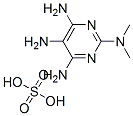 N2,N2-dimethylpyrimidine-2,4,5,6-tetramine, sulfuric acid