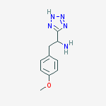 2-(4-methoxyphenyl)-1-(2H-tetrazol-5-yl)ethanamine