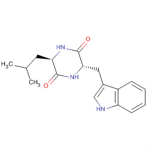 2,5-Piperazinedione, 3-(1H-indol-3-ylmethyl)-6-(2-methylpropyl)-,(3S,6R)-