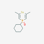 4H-1,4-Selenaphosphorin, 4-cyclohexyl-2,6-dimethyl-, 4-oxide