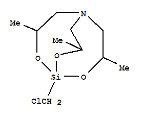2,8,9-Trioxa-5-aza-1-silabicyclo[3.3.3]undecane,1-(chloromethyl)-3,7,10-trimethyl-