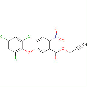 Benzoic acid, 2-nitro-5-(2,4,6-trichlorophenoxy)-, 2-propynyl ester