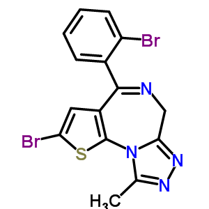 2-bromo-4-(2-bromophenyl)-9-methyl-6H-thieno[3,2-f][1,2,4]triazolo[4,3-a][1,4]diazepine