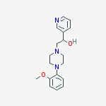 2-[4-(2-methoxyphenyl)piperazin-1-yl]-1-pyridin-3-ylethanol