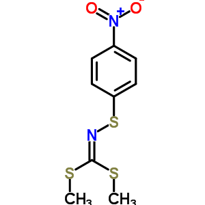 Carbonodithioimidic acid, N-[(4-nitrophenyl)thio]-, dimethyl ester
