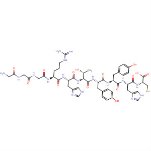 L-Cysteine,glycylglycylglycyl-L-arginyl-L-histidyl-L-threonyl-L-tyrosyl-L-tyrosyl-L-histidyl-