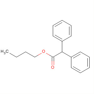 Benzeneacetic acid, a-phenyl-, butyl ester