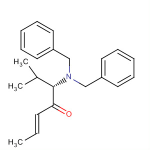 2-Hepten-4-one, 5-[bis(phenylmethyl)amino]-6-methyl-, (2E,5S)-