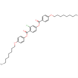 Benzoic acid, 2-chloro-4-[[4-(octyloxy)benzoyl]oxy]-, 4-(octyloxy)phenylester