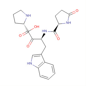 L-Proline, 1-[N-(5-oxo-L-prolyl)-L-tryptophyl]-