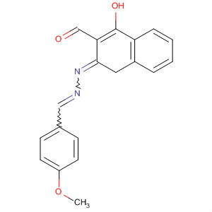 2-Naphthalenecarboxaldehyde, 1-hydroxy-,[(4-methoxyphenyl)methylene]hydrazone