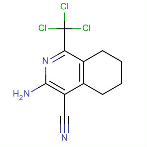 4-Isoquinolinecarbonitrile,3-amino-5,6,7,8-tetrahydro-1-(trichloromethyl)-