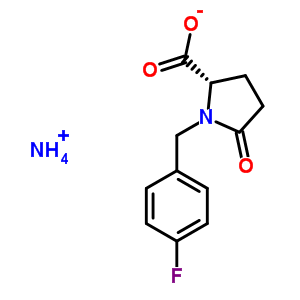 Azanium;(2s)-1-[(4-fluorophenyl)methyl]-5-oxopyrrolidine-2-carboxylate
