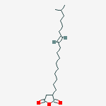 3-(16-METHYLHEPTADEC-10-EN-1-YL)DIHYDROFURAN-2,5-DIONE