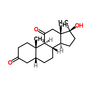 (5beta,17beta)-17-hydroxy-17-methylandrostane-3,11-dione