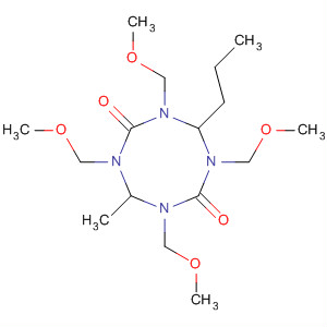 1,3,5,7-Tetrazocine-2,6(1H,3H)-dione,tetrahydro-1,3,5,7-tetrakis(methoxymethyl)-4-methyl-8-propyl-