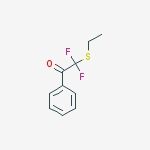ETHANONE,2-(ETHYLTHIO)-2,2-DIFLUORO-1-PHENYL-