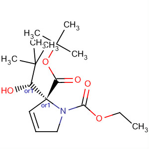 1H-Pyrrole-1,2-dicarboxylic acid,2,5-dihydro-2-[(1R)-1-hydroxy-2,2-dimethylpropyl]-, 1-(1,1-dimethylethyl)2-ethyl ester, (2R)-rel-