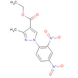 1H-Pyrazole-4-carboxylic acid, 1-(2,4-dinitrophenyl)-3-methyl-, ethylester