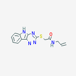 ACETAMIDE,N-2-ALLYL-2-(2H-1,2,4-TRIAZINO[5,6-B]INDOL-3-YLTHIO)-