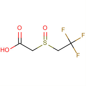 Acetic acid, [(2,2,2-trifluoroethyl)sulfinyl]-