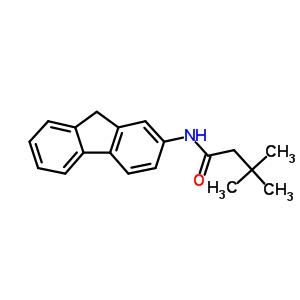 N-(9H-fluoren-2-yl)-3,3-dimethylbutanamide