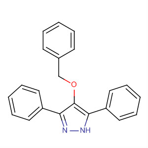 1H-Pyrazole, 3,5-diphenyl-4-(phenylmethoxy)-