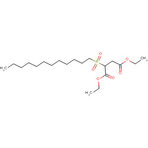 Butanedioic acid, (dodecylsulfonyl)-, diethyl ester