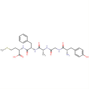 L-Methionine, N-[N-[N-(N-L-tyrosylglycyl)-D-alanyl]-L-phenylalanyl]-