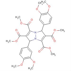 1H,5H-Pyrazolo[1,2-a]pyrazole-2,3,6,7-tetracarboxylic acid,1,5-bis(3,4-dimethoxyphenyl)-, tetramethyl ester, cis-