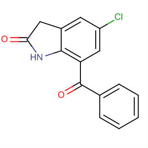 2H-Indol-2-one, 7-benzoyl-5-chloro-1,3-dihydro-