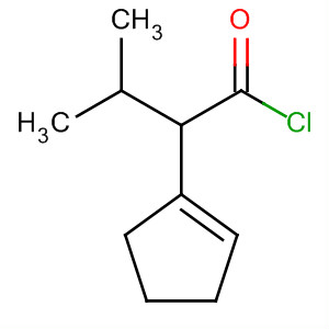 2-Cyclopentene-1-acetyl chloride, a-(1-methylethyl)-