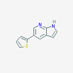 5-(thiophen-2-yl)-1H-pyrrolo[2,3-b]pyridine