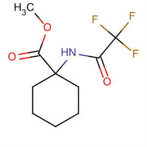Cyclohexanecarboxylic acid, 1-[(trifluoroacetyl)amino]-, methyl ester