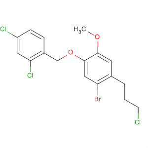 Benzene,1-bromo-2-(3-chloropropyl)-5-[(2,4-dichlorophenyl)methoxy]-4-methoxy-