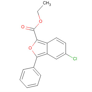 1-Isobenzofurancarboxylic acid, 5-chloro-3-phenyl-, ethyl ester