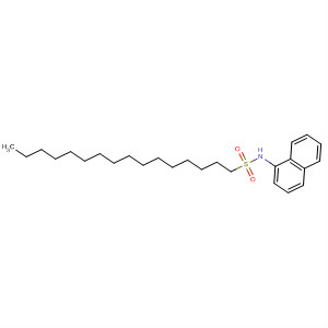 1-Hexadecanesulfonamide, N-1-naphthalenyl-